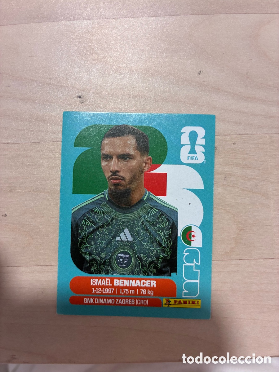 Cromos de f&uacute;tbol: Cromos Panini Mundial 2026 - ALG 8