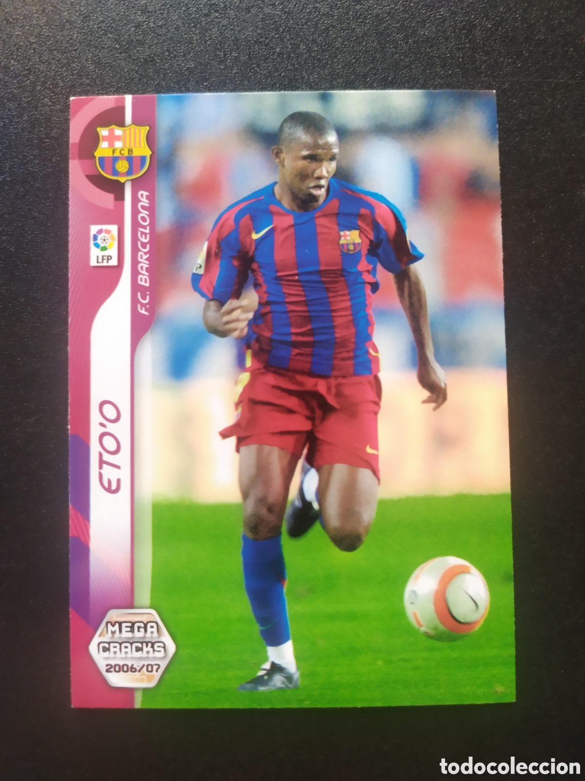 Cromos de f&uacute;tbol: Megacracks 2006 2007 06 07 panini Eto'o Etoo n&deg; 53 Barcelona