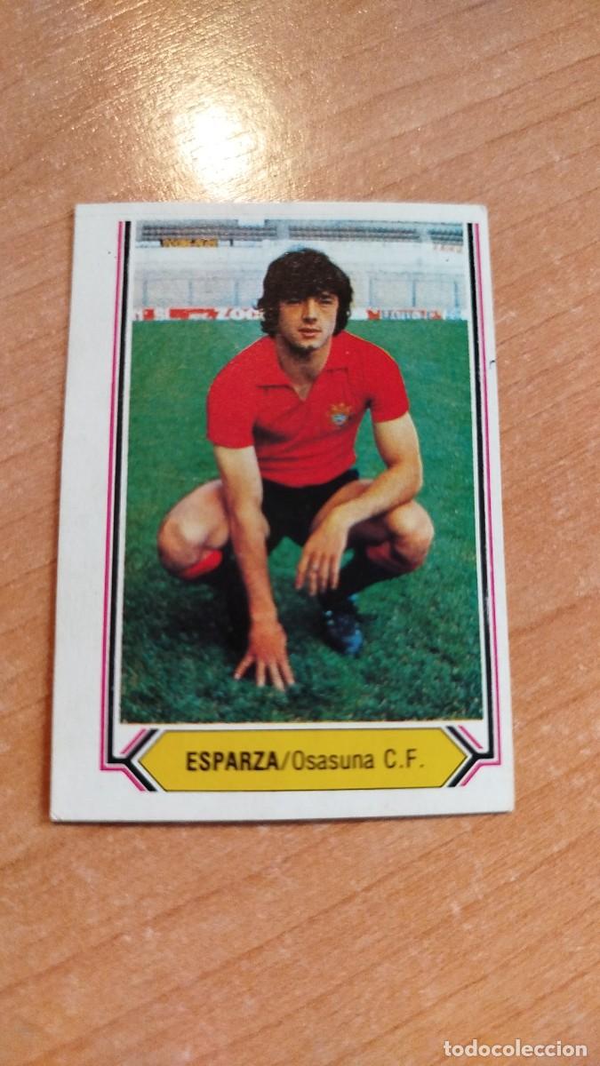 Cromos de f&uacute;tbol: LIGA ESPA&Ntilde;OLA 80/81 - OSASUNA CF - ESPARZA