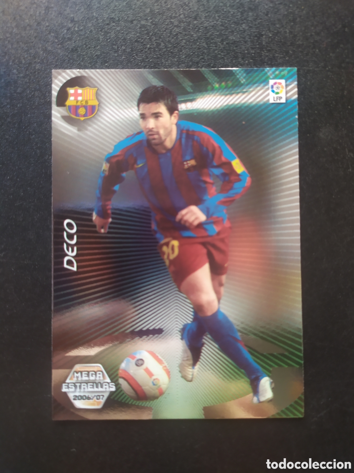 Cromos de f&uacute;tbol: Megacracks 2006 2007 06 07 panini Deco mega estrellas n&deg; 371 Barcelona