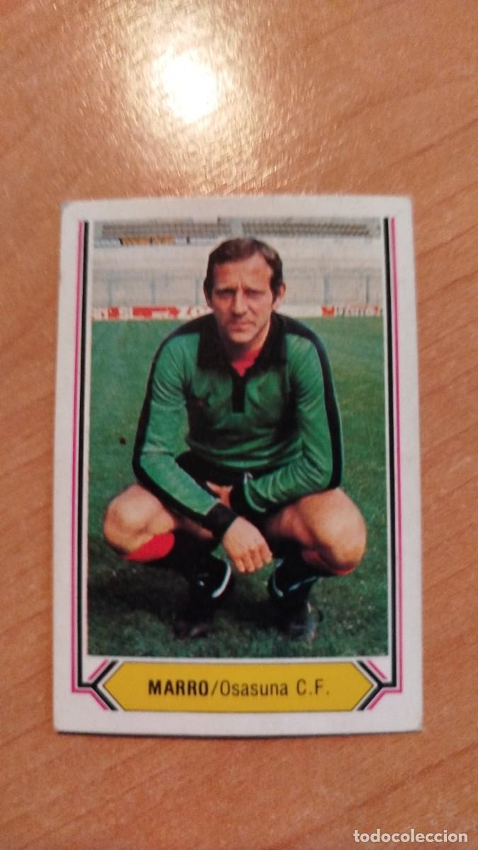 Cromos de f&uacute;tbol: LIGA ESPA&Ntilde;OLA 80/81 - OSASUNA CF - MARRO
