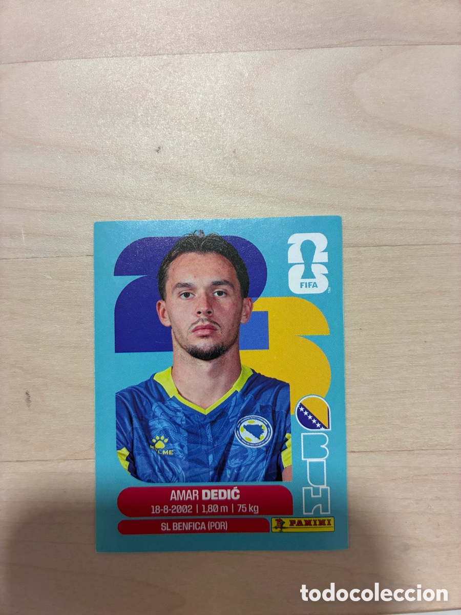 Cromos de f&uacute;tbol: Cromos Panini Mundial 2026 - BIH 3