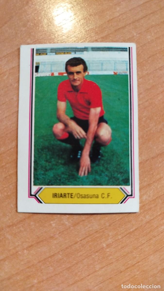 Cromos de Futebol: LIGA ESPA&Ntilde;OLA 80/81 - OSASUNA CF - IRIARTE