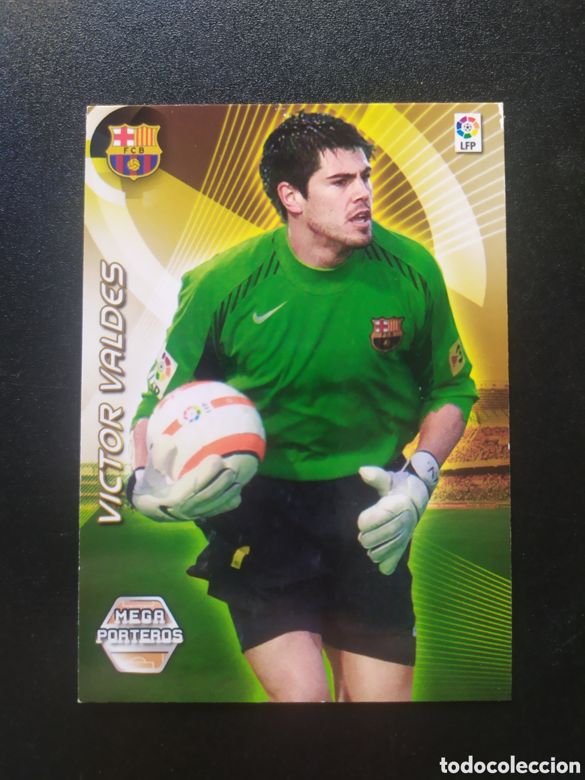 Cromos de f&uacute;tbol: Megacracks 2006 2007 06 07 panini V&iacute;ctor Vald&eacute;s mega porteros n&deg; 396 Barcelona