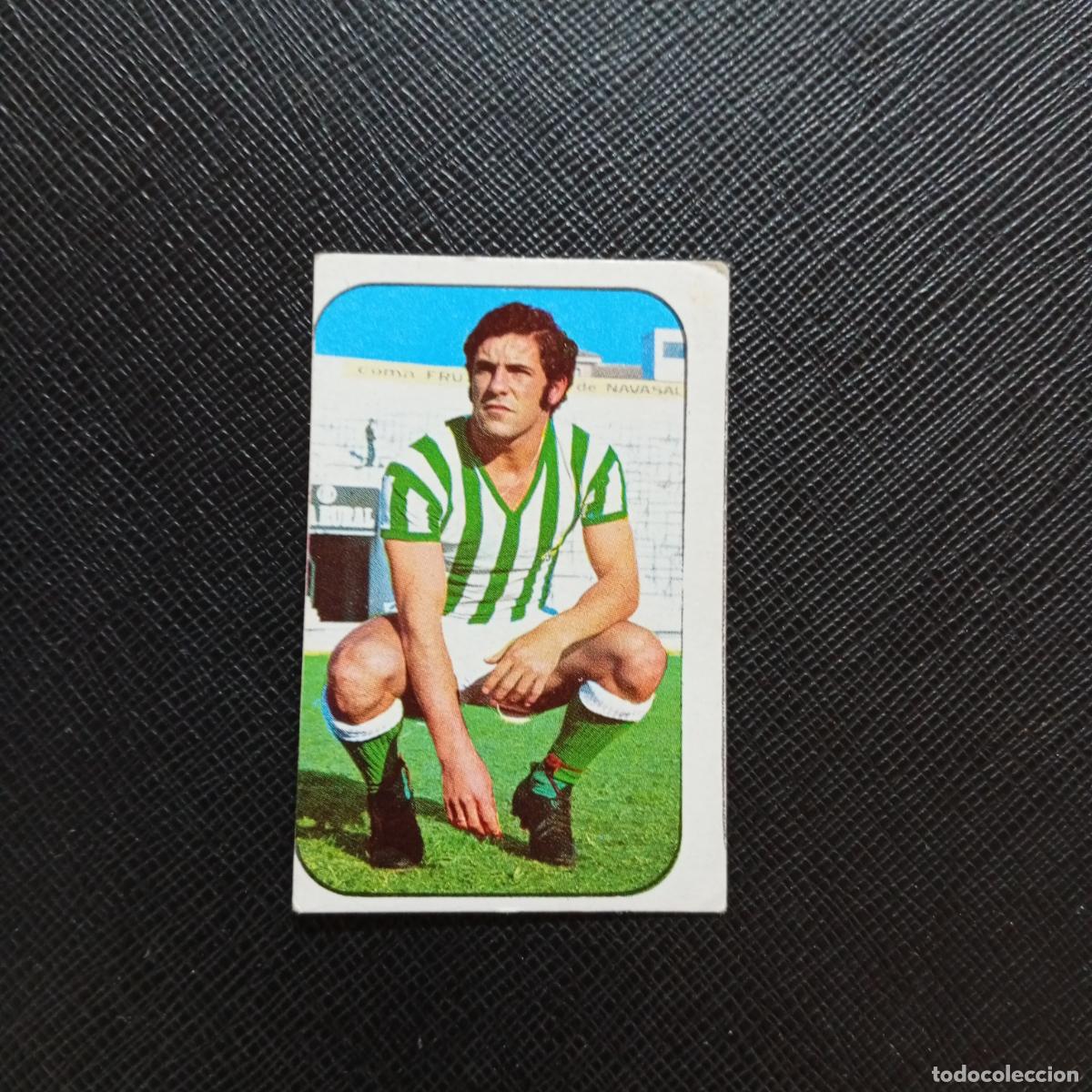 Cromos de f&uacute;tbol: BENITEZ REAL BETIS ESTE 1976 1977 CROMO FUTBOL 76 77 LIGA - DESPEGADO - A193 PG262