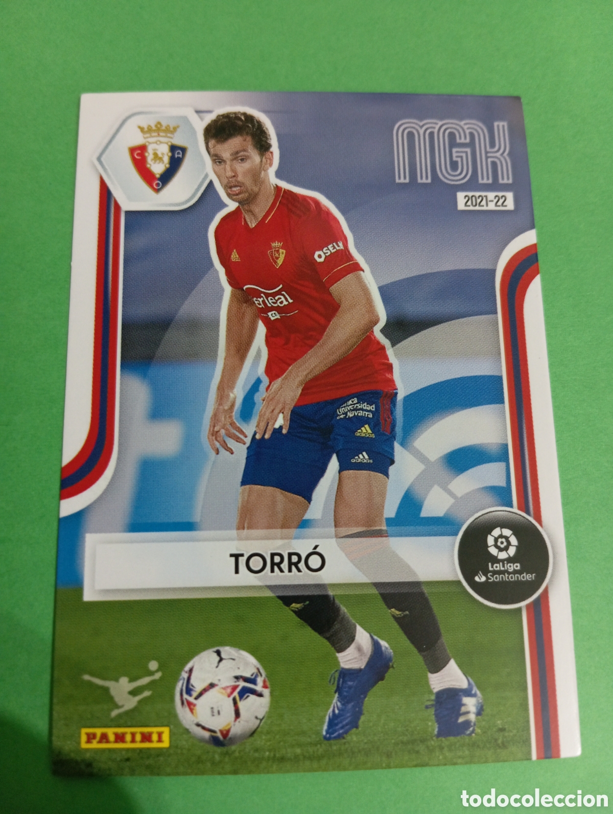 Cromos de f&uacute;tbol: Torr&oacute; Osasuna n&deg;264 / PANINI MEGACRACKS 2021/2022