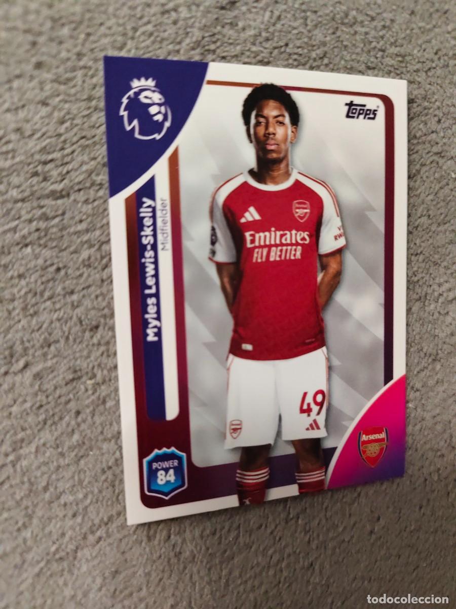 Cromos de f&uacute;tbol: 9 PREMIER LEAGUE 2025 26 MYLES LEWIS-SKELLY ARSENAL TOPPS 25 2026 TRADING CARDS AAL