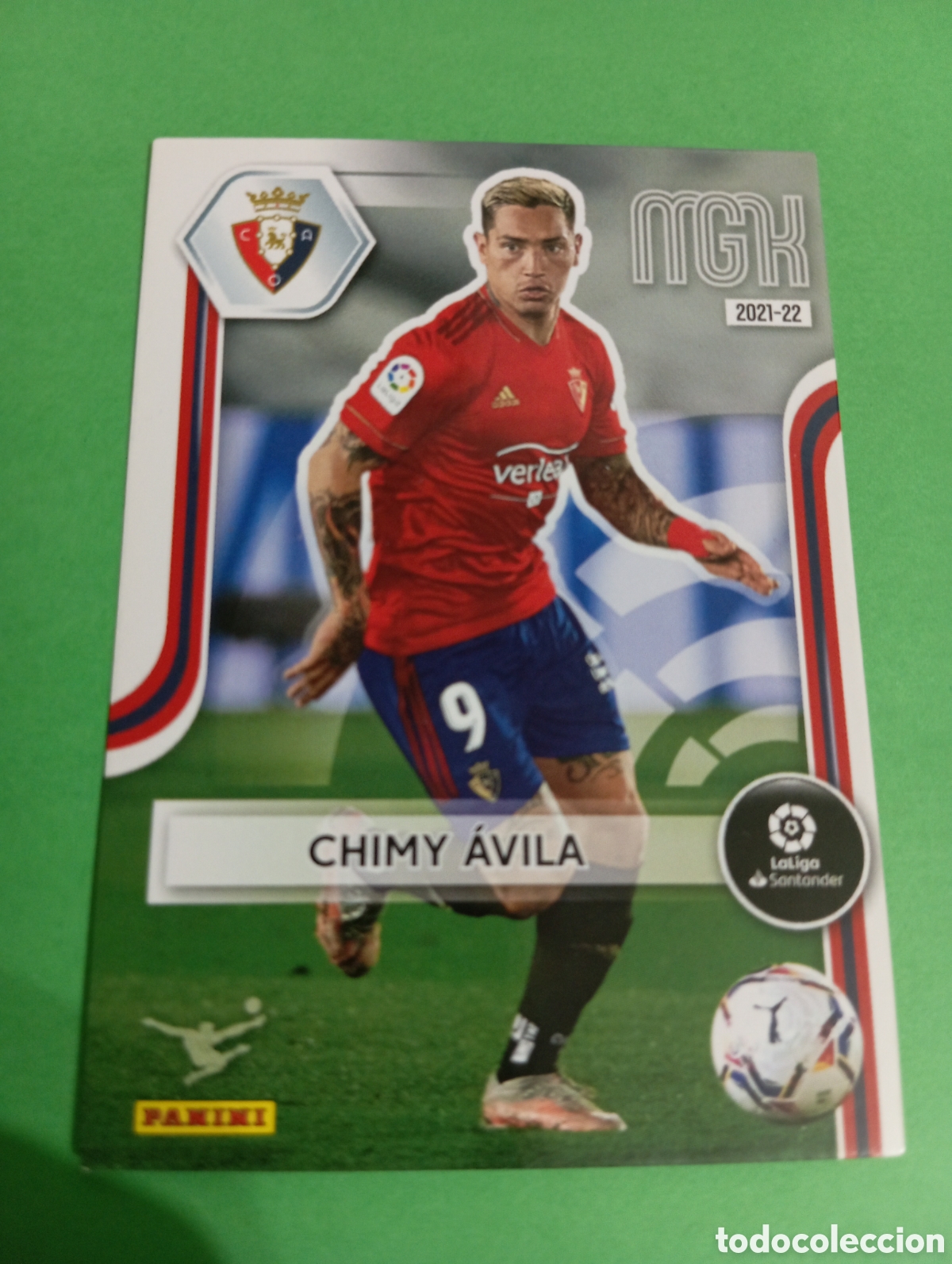 Cromos de f&uacute;tbol: Chimy &Aacute;vila Osasuna n&deg;270 / PANINI MEGACRACKS 2021/2022