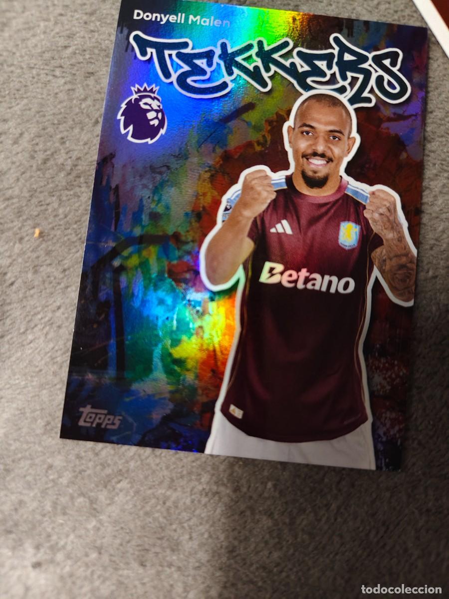 Cromos de f&uacute;tbol: 36 PREMIER LEAGUE 2025 26 DONYELL MALEN ASTON VILLA TEKKER TOPPS 25 2026 TRADING CARDS AAL