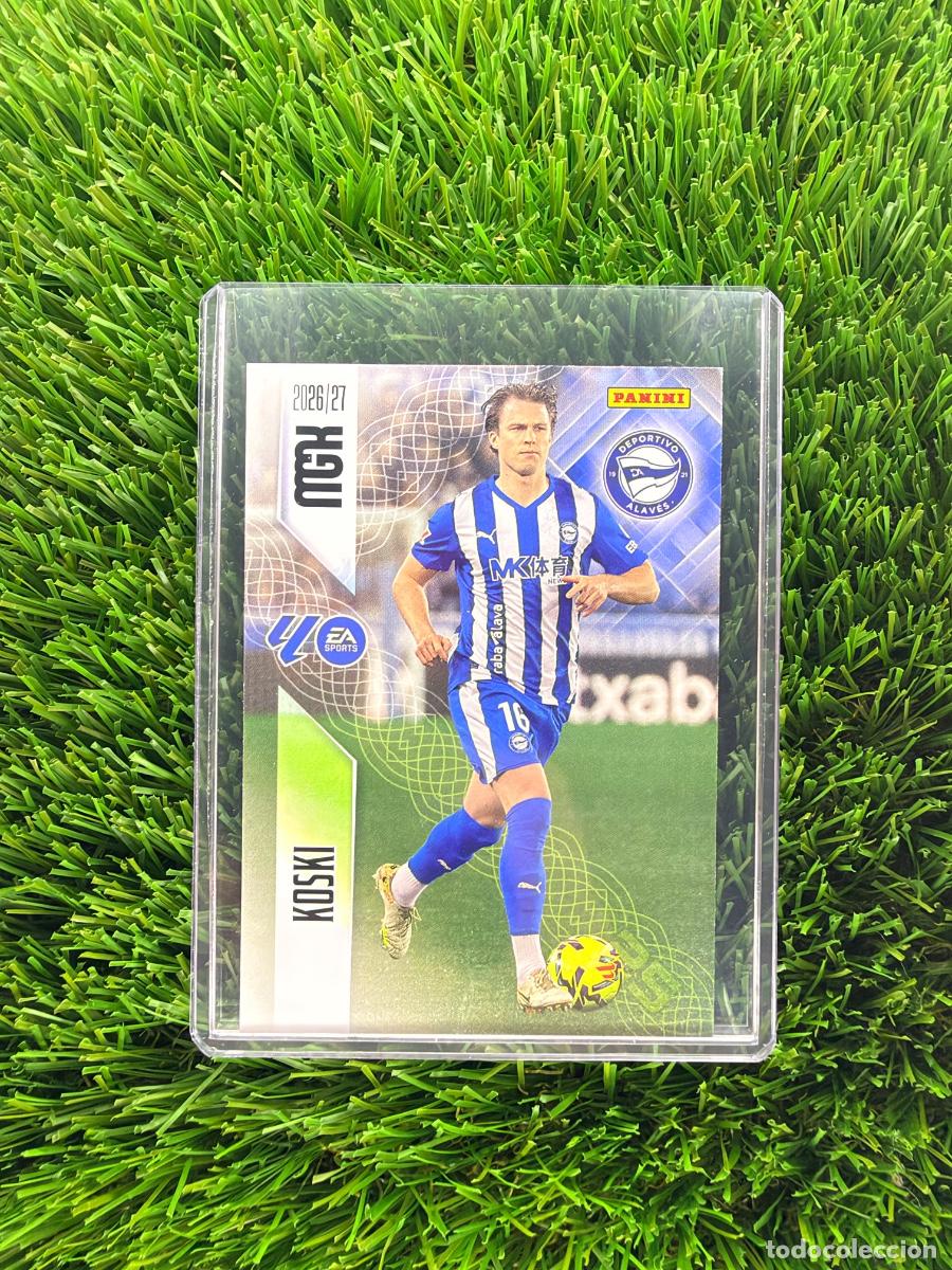 Cromos de f&uacute;tbol: N&ordm; 24 Koski D Alav&eacute;s Megacracks 26 27