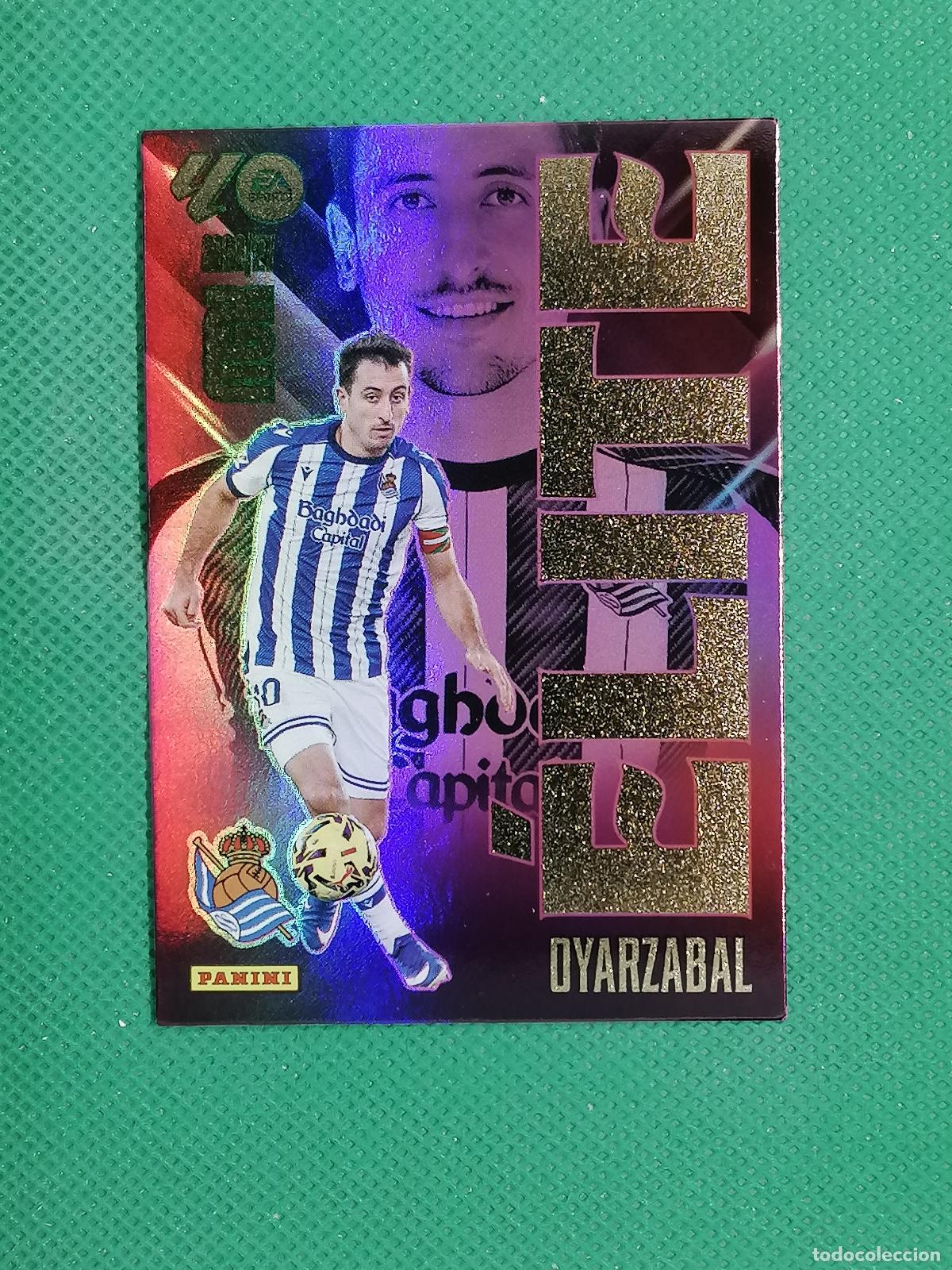 Cromos de f&uacute;tbol: 13 OYARZABAL REAL SOCIEDAD ELITE ⚽ MEGACRACKS LIGA 2026 2027 26 27 ⚽