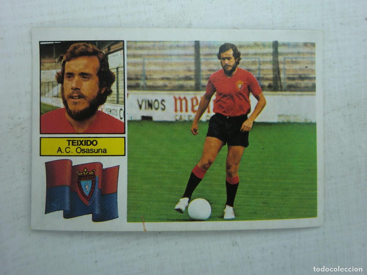 Cromos de f&uacute;tbol: Cromo de f&uacute;tbol LIGA ESTE 82-83 1982-1983: TEIXID&Oacute; (Osasuna), coloca