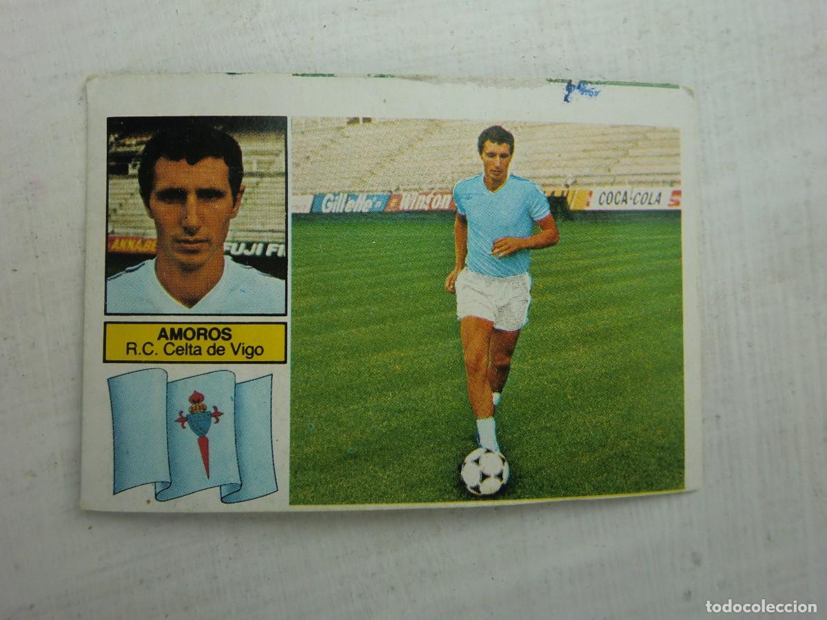 Cromos de f&uacute;tbol: Cromo de f&uacute;tbol LIGA ESTE 82-83 1982-1983: AMOROS (Celta de Vigo), &uacute;ltimos fichajes N&ordm; 21