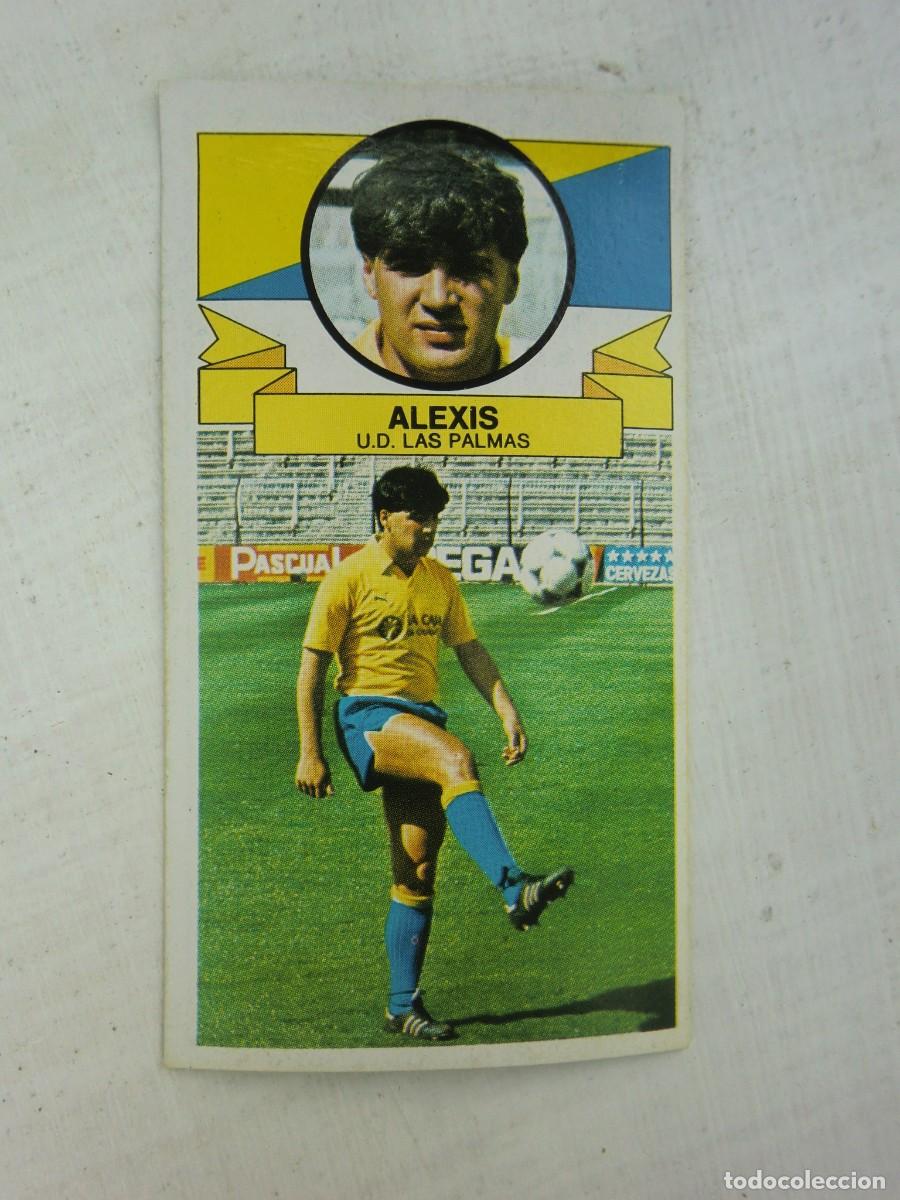 Cromos de Futebol: Cromo de f&uacute;tbol LIGA ESTE 85-86 1985-1986: ALEXIS (Las Palmas), coloca