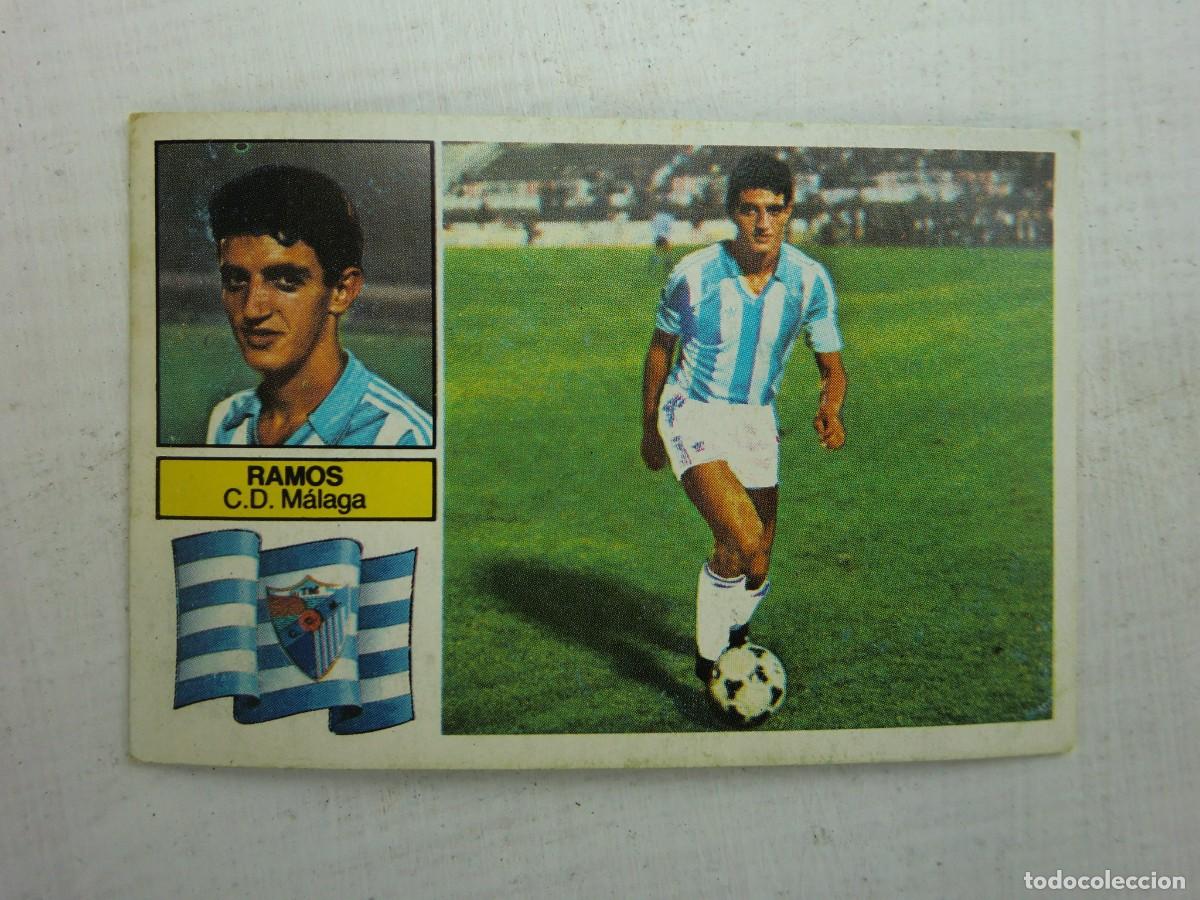Fu&szlig;ball-Sticker: Cromo de f&uacute;tbol LIGA ESTE 82-83 1982-1983: RAMOS (M&aacute;laga), coloca