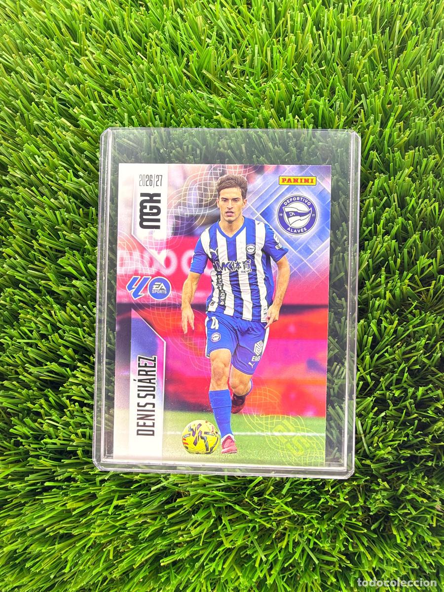 Cromos de f&uacute;tbol: N&ordm; 32 Denis Su&aacute;rez D Alav&eacute;s Megacracks 26 27