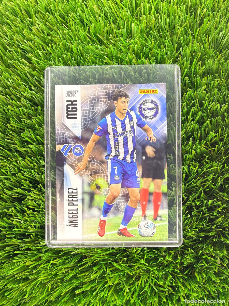 Cromos de f&uacute;tbol: N&ordm; 33 &Aacute;ngel P&eacute;rez D Alav&eacute;s Megacracks 26 27