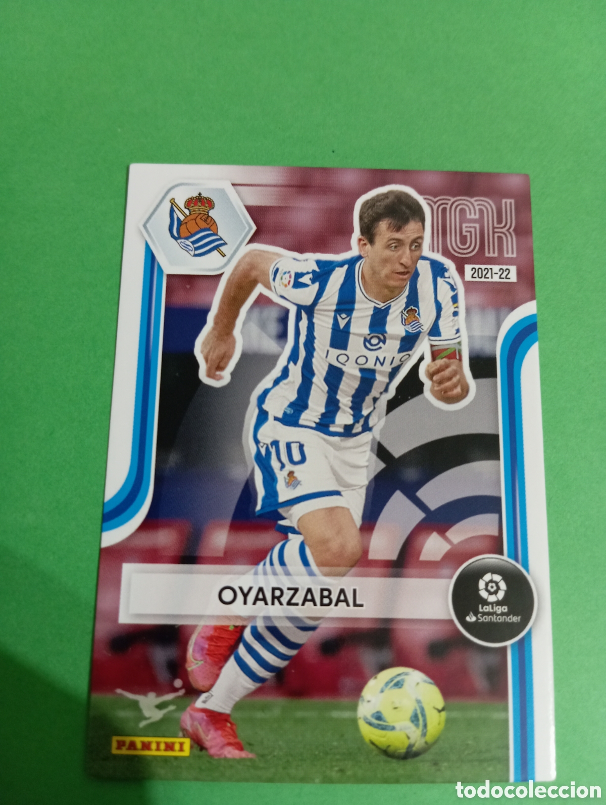 Figurine di Calcio: Oyarzabal Real Sociedad n&deg;301 / PANINI MEGACRACKS 2021/2022