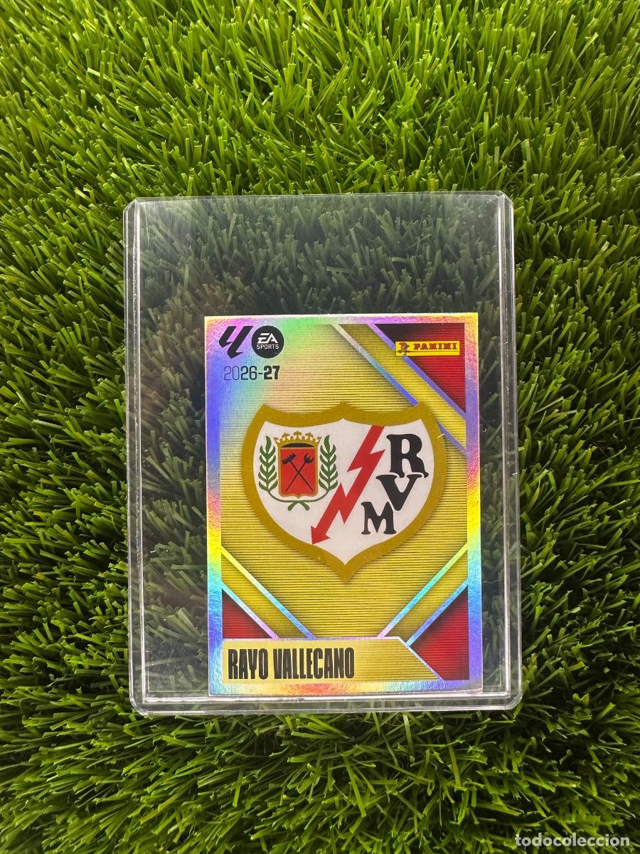 Cromos de f&uacute;tbol: N&ordm; 1 Escudo Rayo Vallecano Liga Este 26 27