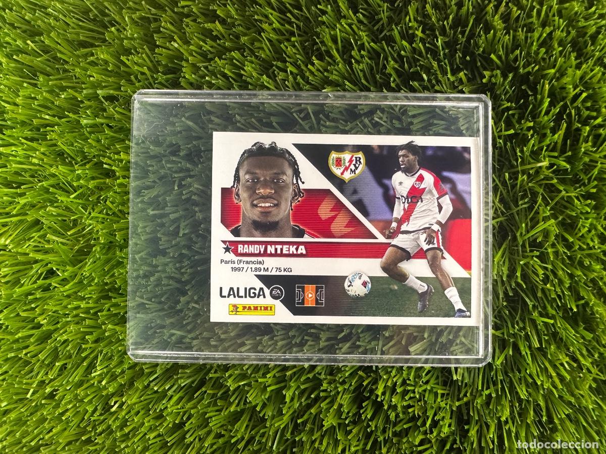 Cromos de f&uacute;tbol: N&ordm; 11B Nteka Rayo Vallecano Liga Este 26 27