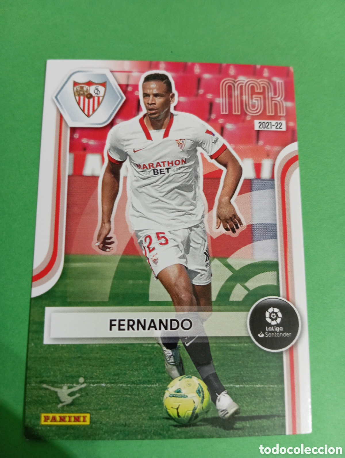 Cromos de f&uacute;tbol: Fernando Sevilla n&deg;314 / PANINI MEGACRACKS 2021/2022