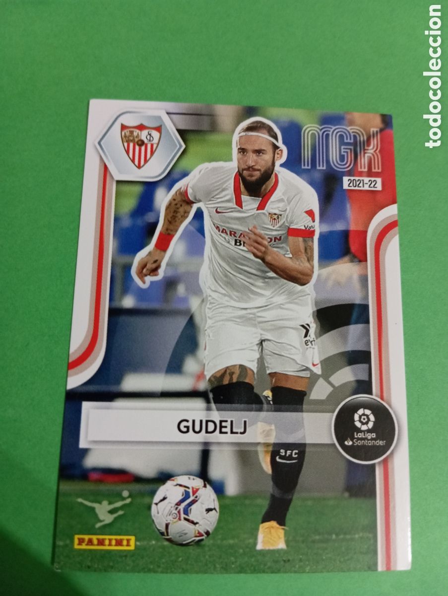 Cromos de f&uacute;tbol: Gudelj Sevilla n&deg;315 / PANINI MEGACRACKS 2021/2022