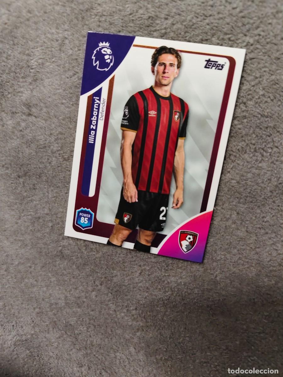 Cromos de f&uacute;tbol: 39 PREMIER LEAGUE 2025 26 ILLIA ZABARNYI BOURNEMOUTH TOPPS 25 2026 TRADING CARDS AAL
