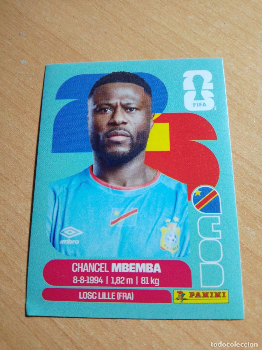 Cromos de f&uacute;tbol: MBEMBA CONGO COD 6 MUNDIAL FIFA WORLD CUP 2026 26 PANINI STICKERS NUEVO