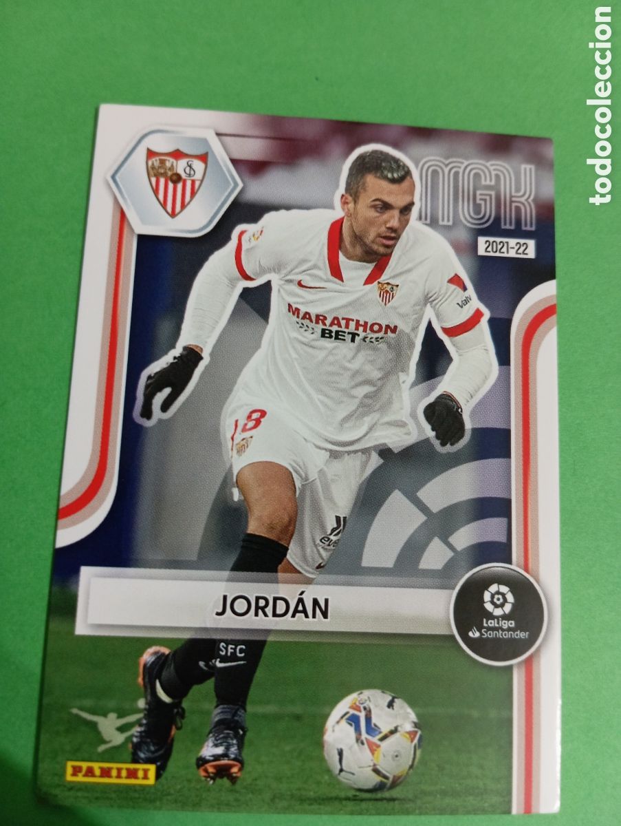 Cromos de f&uacute;tbol: Jord&aacute;n Sevilla n&deg;316 / PANINI MEGACRACKS 2021/2022