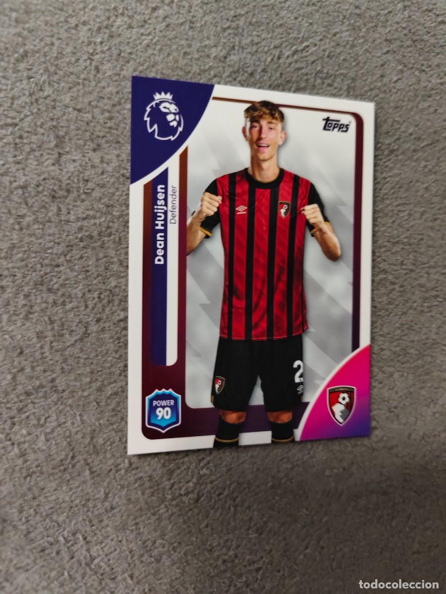 Cromos de f&uacute;tbol: 40 PREMIER LEAGUE 2025 26 DEAN HUIJSEN BOURNEMOUTH TOPPS 25 2026 TRADING CARDS AAL