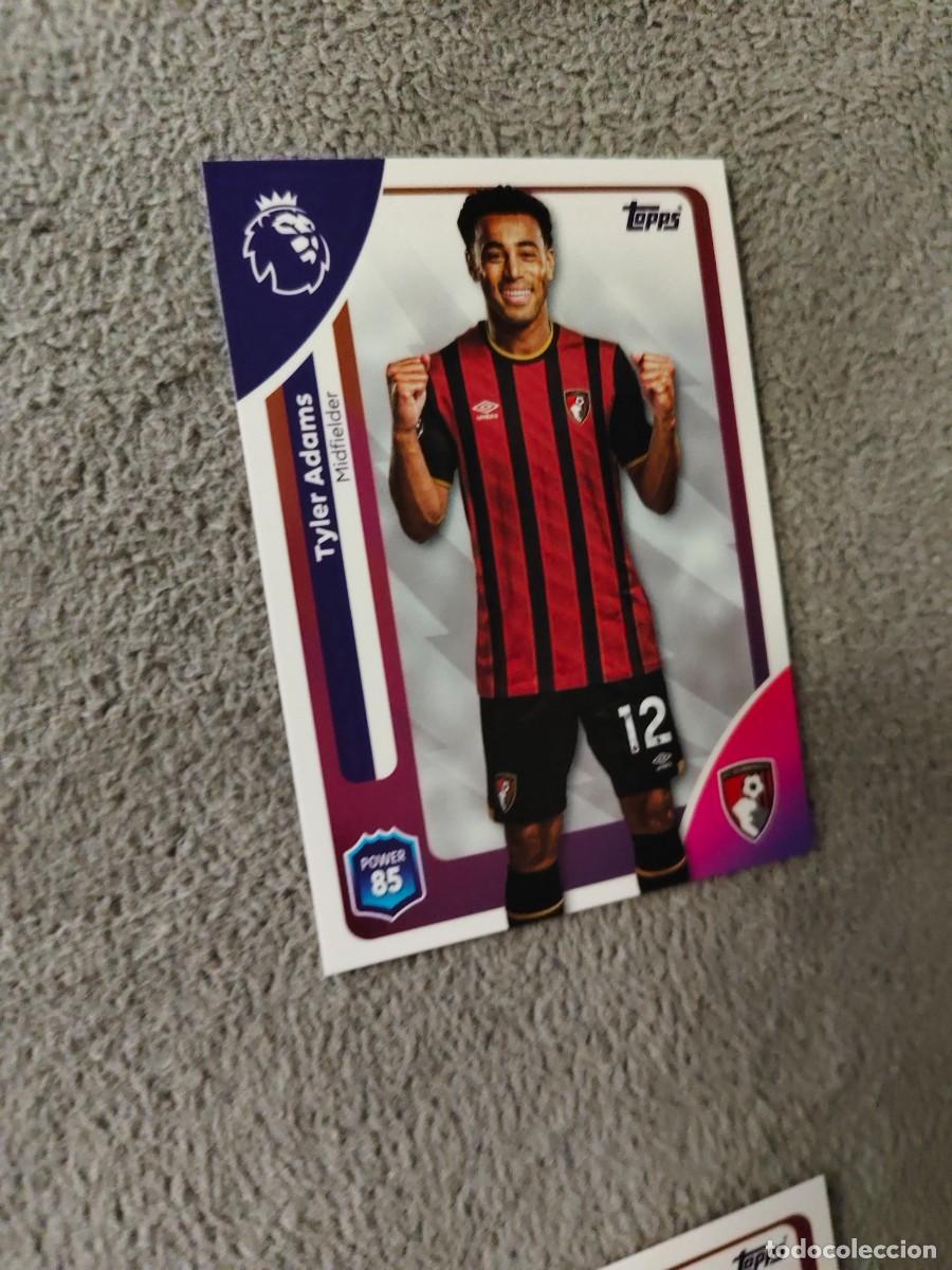Cromos de f&uacute;tbol: 43 PREMIER LEAGUE 2025 26 TYLER ADAMS BOURNEMOUTH TOPPS 25 2026 TRADING CARDS AAL