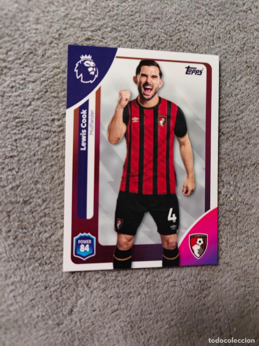 Cromos de f&uacute;tbol: 44 PREMIER LEAGUE 2025 26 LEWIS COOK BOURNEMOUTH TOPPS 25 2026 TRADING CARDS AAL