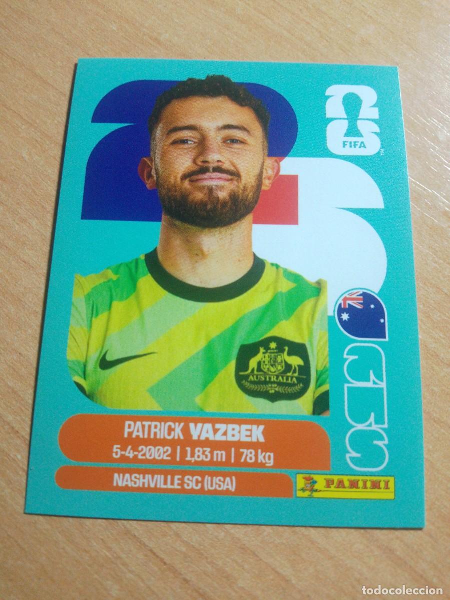 Cromos de f&uacute;tbol: AUS 16 PATRICK YAZBEK AUSTRALIA MUNDIAL FIFA WORLD CUP 2026 26 PANINI STICKERS NUEVO