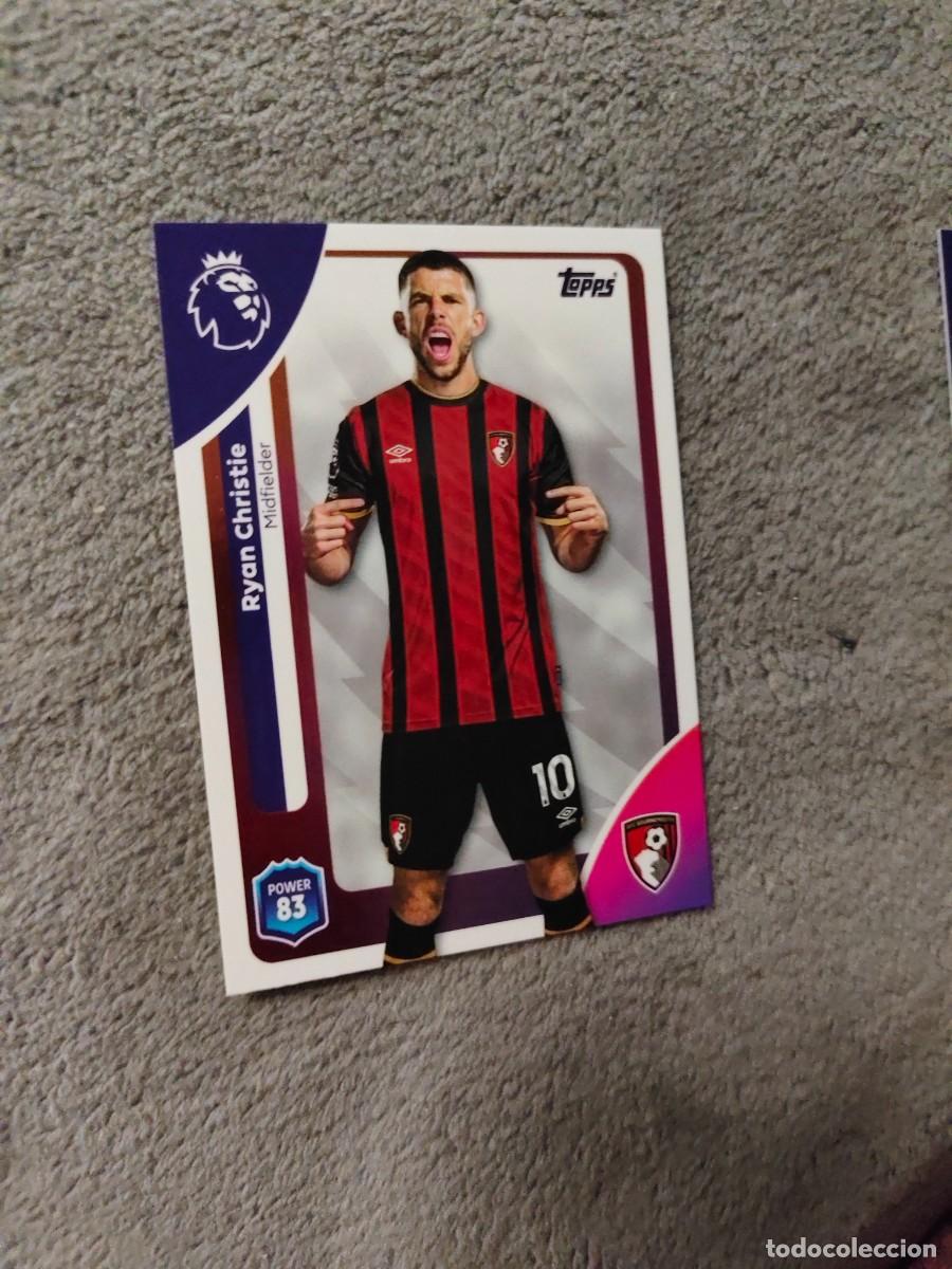 Cromos de f&uacute;tbol: 45 PREMIER LEAGUE 2025 26 RYAN CHRISTIE BOURNEMOUTH TOPPS 25 2026 TRADING CARDS AAL