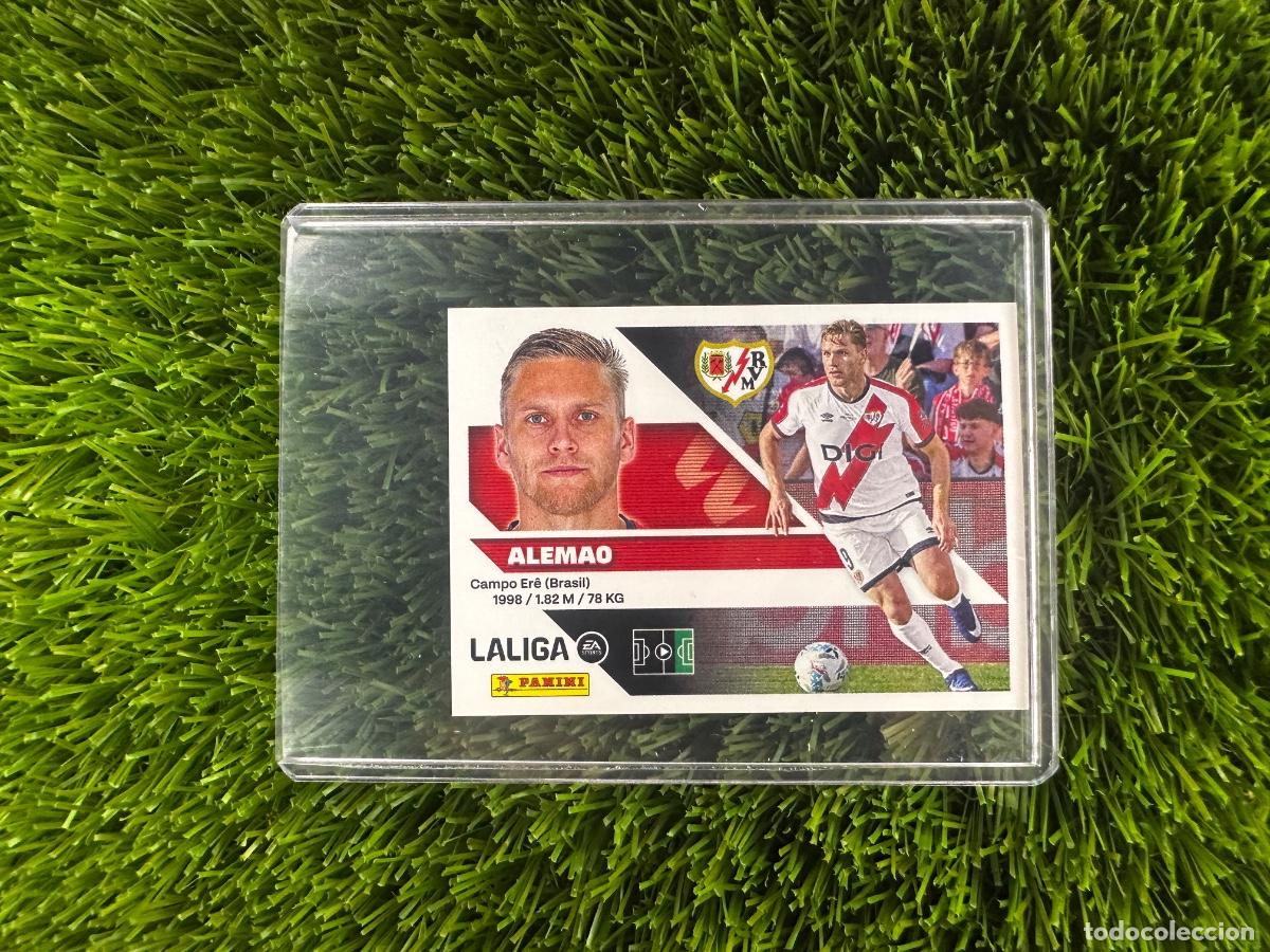 Cromos de f&uacute;tbol: N&ordm; 20 Alemao Rayo Vallecano Liga Este 26 27