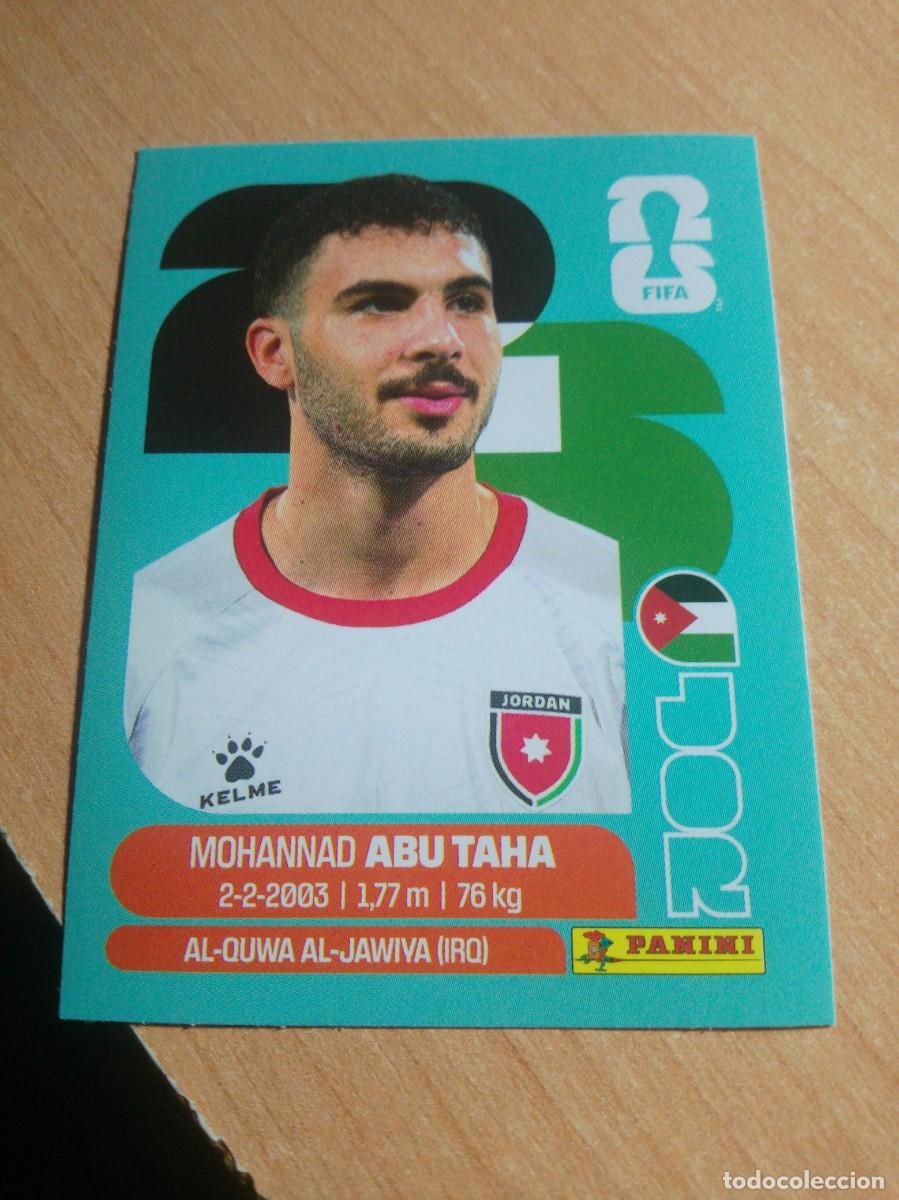 Cromos de f&uacute;tbol: ABU TAHA JORDANIA JOR 12 MUNDIAL FIFA WORLD CUP 2026 26 PANINI STICKERS NUEVO