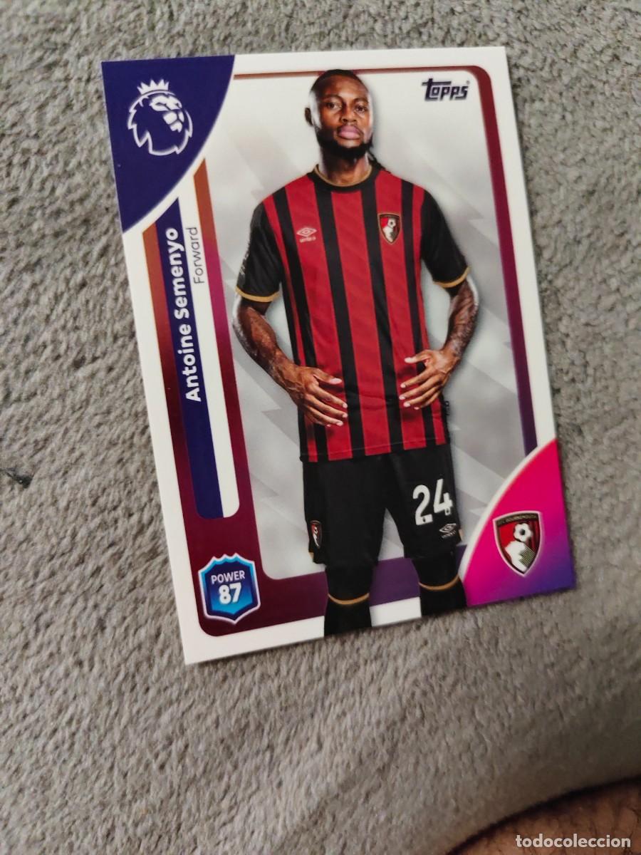 Cromos de f&uacute;tbol: 47 PREMIER LEAGUE 2025 26 ANTOINE SEMENYO BOURNEMOUTH TOPPS 25 2026 TRADING CARDS AAL