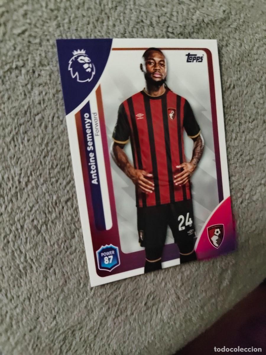 Cromos de f&uacute;tbol: 47 PREMIER LEAGUE 2025 26 ANTOINE SEMENYO BOURNEMOUTH TOPPS 25 2026 TRADING CARDS AAL