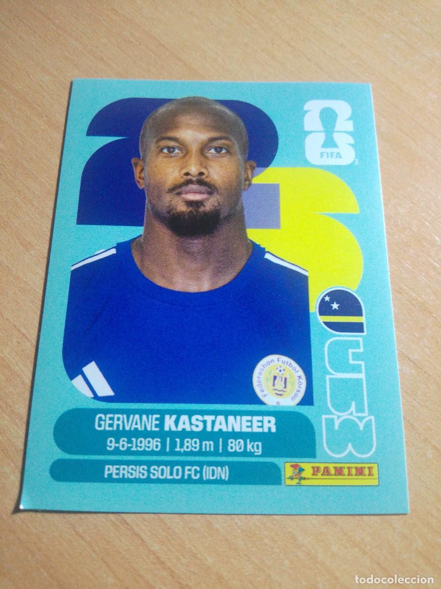 Cromos de f&uacute;tbol: KASTANEER CURA&Ccedil;AO CUW 19 MUNDIAL FIFA WORLD CUP 2026 26 PANINI STICKERS NUEVO