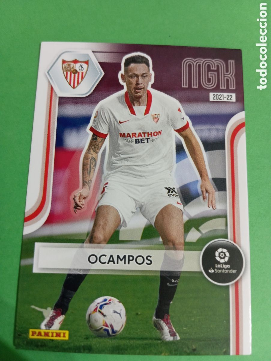 Cromos de f&uacute;tbol: Ocampos Sevilla n&deg;321 / PANINI MEGACRACKS 2021/2022
