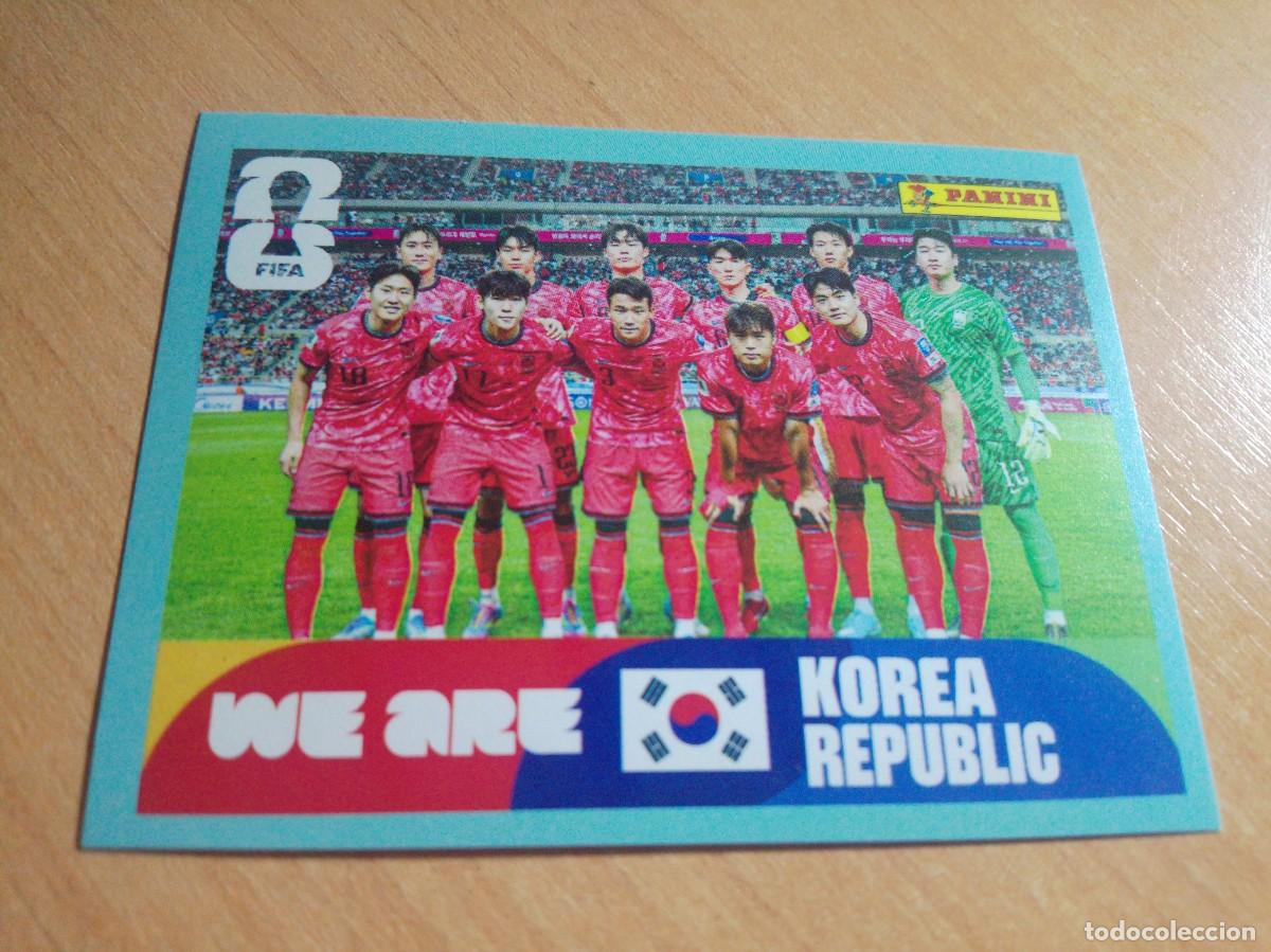 Cromos de f&uacute;tbol: KOR 13 PLANTILLA DE KOREA MUNDIAL FIFA WORLD CUP 2026 26 PANINI STICKERS NUEVO