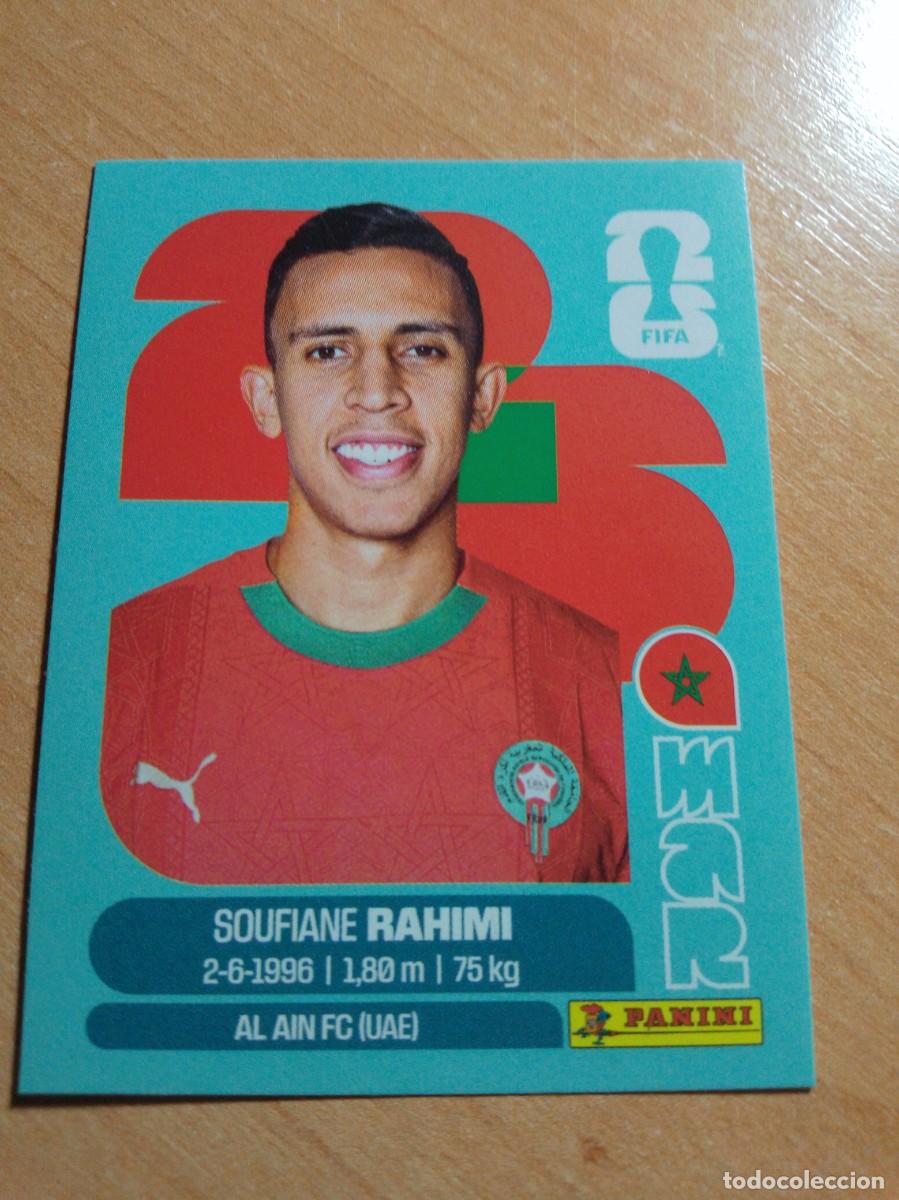 Cromos de f&uacute;tbol: RAHIMI MARRUECOS MAR 18 MUNDIAL FIFA WORLD CUP 2026 26 PANINI STICKERS NUEVO