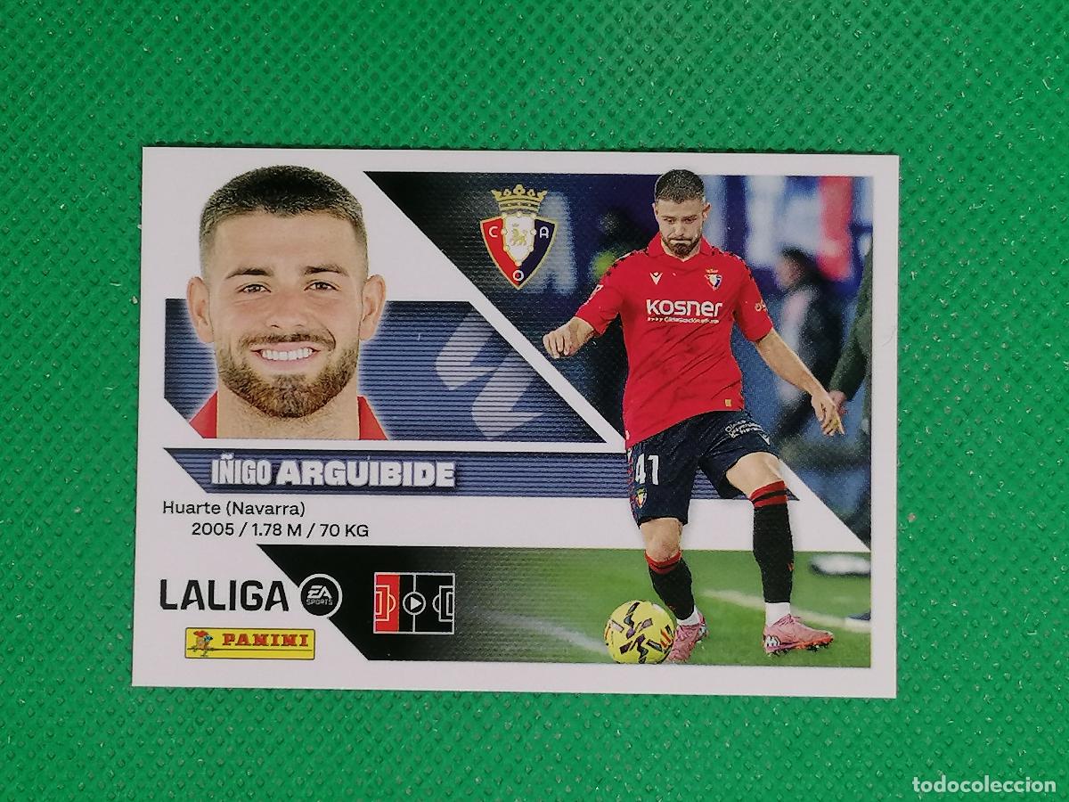 Cromos de f&uacute;tbol: 5 B 5B ARGUIBIDE OSASUNA ⚽ PANINI LIGA ESTE 26 27 2026 2027 ⚽