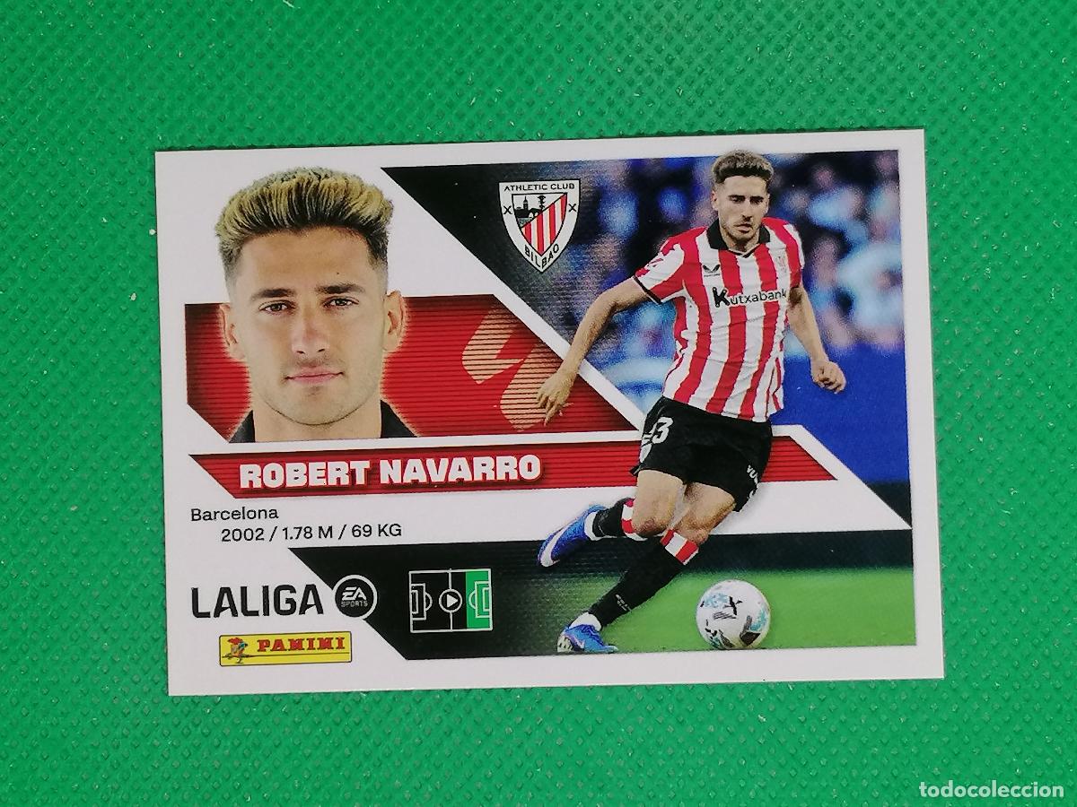 Fu&szlig;ball-Sticker: 17 A 17A ROBERT NAVARRO ATHLETIC BILBAO ⚽ PANINI LIGA ESTE 26 27 2026 2027 ⚽