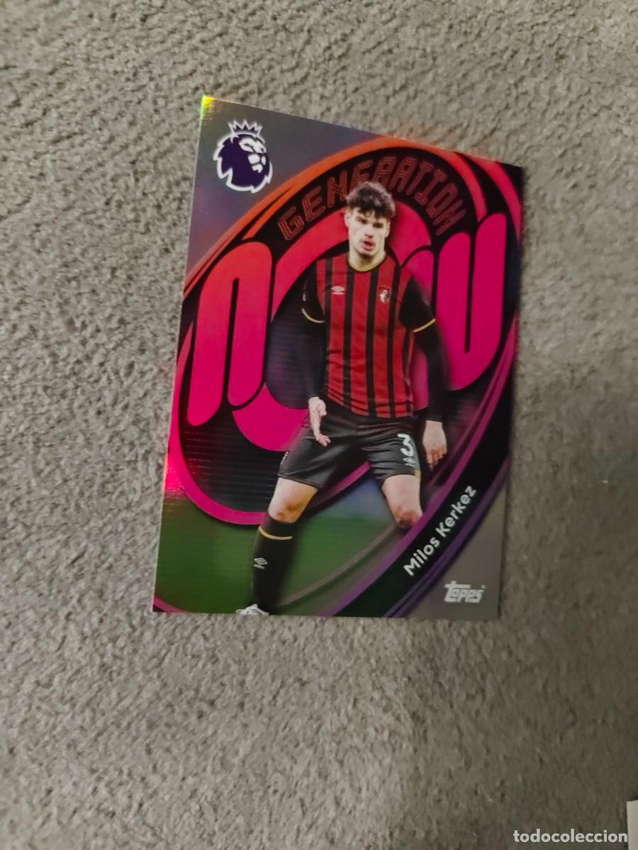 Football Stickers: 52 PREMIER LEAGUE 2025 26 MILOS KERKEZ BOURNEMOUTH GENERATION NOW TOPPS 25 2026 TRADING CARDS AAL