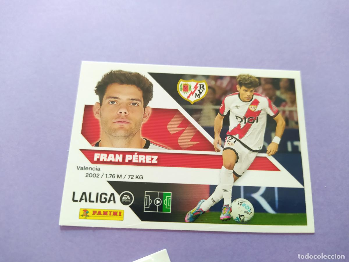 Cromos de f&uacute;tbol: LIGA ESTE 2026 2027 26 27 NUEVO - RAYO VALLECANO N&ordm; 17 FRAN PEREZ