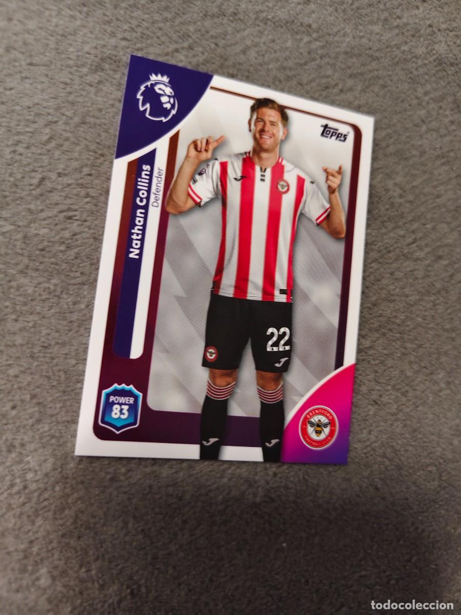 Cromos de f&uacute;tbol: 57 PREMIER LEAGUE 2025 26 NATHAN COLLINS BRENTFORD TOPPS 25 2026 TRADING CARDS AAL