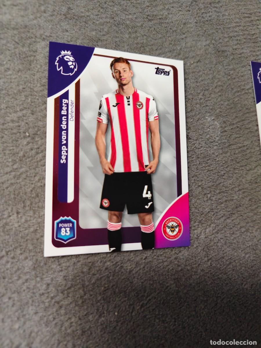 Cromos de f&uacute;tbol: 58 PREMIER LEAGUE 2025 26 SEPP VAN DEN BERG BRENTFORD TOPPS 25 2026 TRADING CARDS AAL