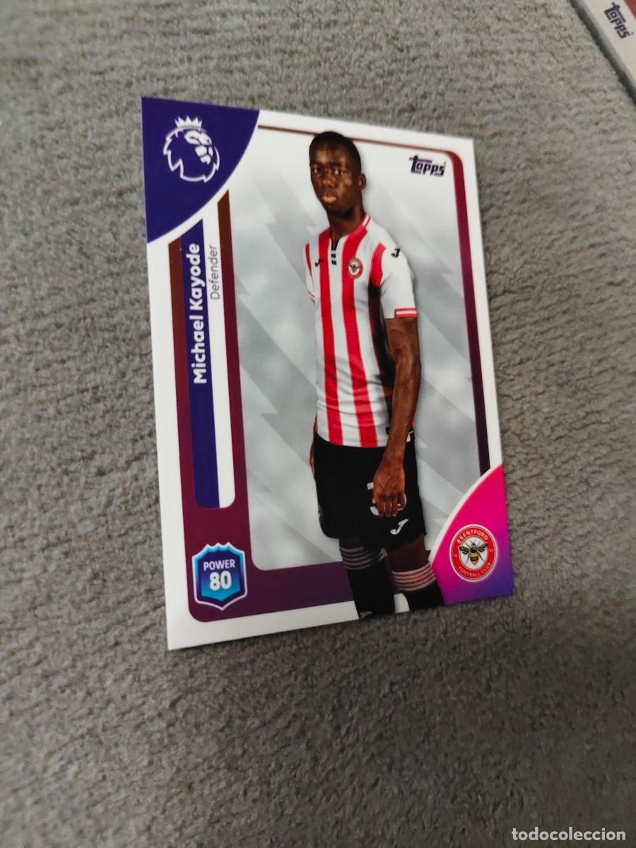 Cromos de f&uacute;tbol: 59 PREMIER LEAGUE 2025 26 MICHAEL KAYODE BRENTFORD TOPPS 25 2026 TRADING CARDS AAL