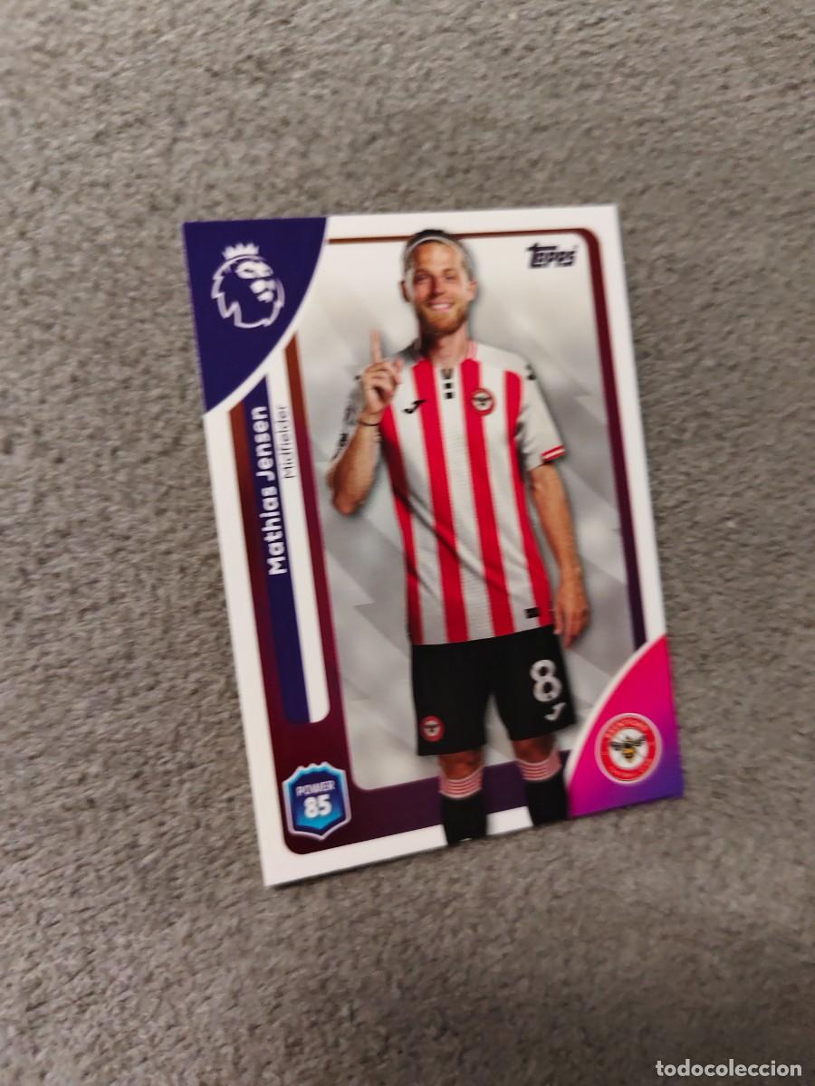 Cromos de f&uacute;tbol: 61 PREMIER LEAGUE 2025 26 MATHIAS JENSEN BRENTFORD TOPPS 25 2026 TRADING CARDS AAL